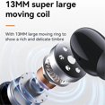 thumbnail image 2 of Wireless Headset Bluetooth Earphones BT5.3 LED Display IPX4 White, 2 of 5