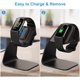 thumbnail image 3 of Base de carga compatible con Fitbit Charge 5 / Luxe, soporte de accesorios de base de carga de aluminio de repuesto con cable USB de 4.2 pies para reloj inteligente Charge 5/Luxe Ormromra CZDZ-HY189, 3 of 6