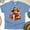 CarolinaBlue, variant on Highland Cow Tee | Pumpkin Coffee Fall Shirt | Unisex Casual T-Shirt, Gold, Size S