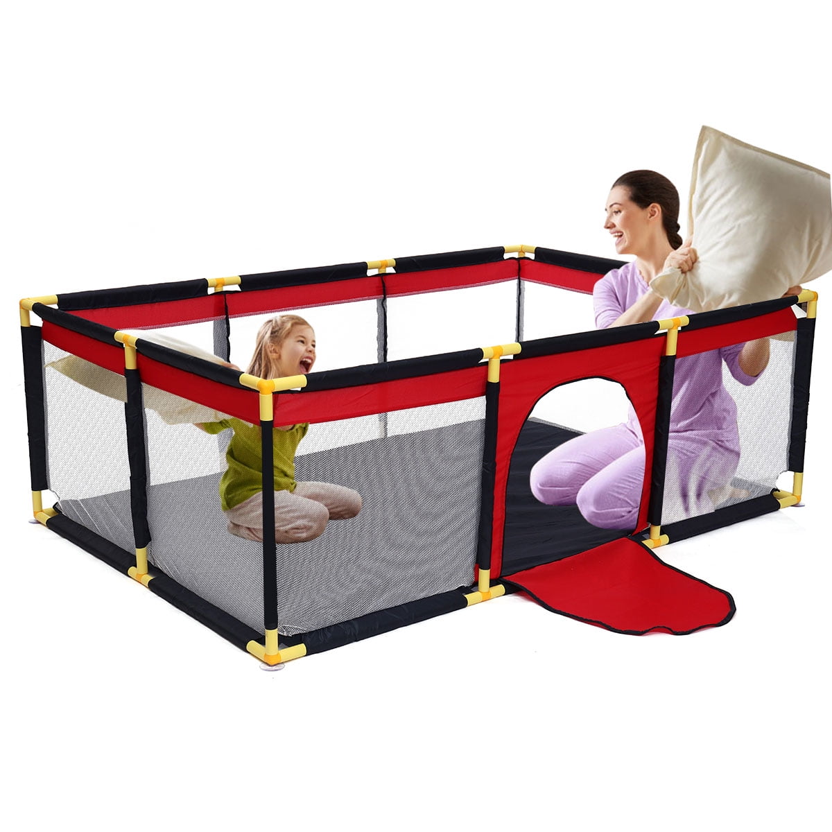 Baby Playpen Kids Activity Centre Safety Play Slide Home Indoor Multiple Size 