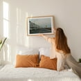 thumbnail image 2 of Beachfront in the Rockaways 01 - Queens New York Photography Oak Framed Wall Art Print 20 x 30 inches, 2 of 6