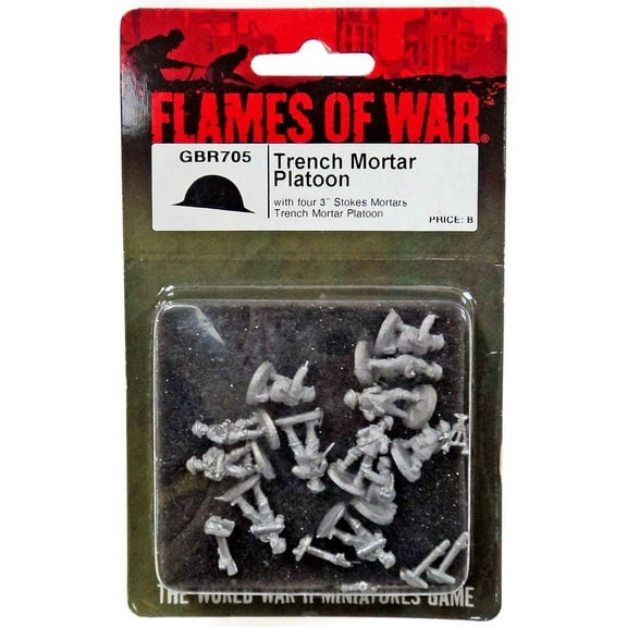 Battlefront Miniatures Flames of War Trench Mortar Platoon British FOW GBR705