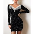 thumbnail image 3 of Vestidos de fiesta De calidad y hermoso, 2022 nuevos ajustados vestidos de novia, perfectos para banquetes y gala vestidos mujerpangjing, 3 of 4