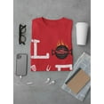 thumbnail image 3 of Love Bbq Grill N Utensils T-Shirt Men -Smartprints Designs, Male Medium, 3 of 4