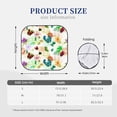 thumbnail image 3 of Balery 2 Piece Floral Vintage Car Windshield Sun Shade|Foldable Front Windshield Shade for Car Front Window for Most Sedans SUV Truck-Medium, 3 of 7