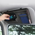 thumbnail image 4 of PATLOLLAV PU Leather Car Visor Organizer with Multi-Compartment Storage - Windshield Sunshade, Glasses/Card Holder for Vehicles, 4 of 6