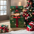 thumbnail image 2 of SkyMall Decorative Lighted Animated Pop Up Elf Box, 2 of 6