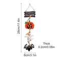 thumbnail image 2 of sruoe Halloween Hanging Decorations, Wall Window Hanging Decor, Pumpkin Ghosts Wooden Pendants Doorplates Hanging Decorations, Halloween Scene Decoration Pendants for Indoor Living Room, 2 of 6