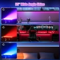 thumbnail image 5 of 60W LEDs RGBW Stage Lights Bar Wall Wash Light Dj Party Lights DMX/Wireless/Sound Activated Control Strobe Light for Parties Effect Christmas Church Night Club Disco Club Wedding Bar-2PC, 5 of 15