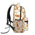 thumbnail image 3 of Balery Flower Fox Mochila Escolar Impresa, Mochila Ligera para Viajes Casual, Mochila Duradera y Cómoda Multifuncional, Mochila para Laptop-One Size, 3 of 5