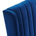 thumbnail image 2 of Side Dining Chair, Set of 2, Velvet, Blue Navy, Modern Contemporary Urban Design, Kitchen Room Cafe Bistro Restaurant Hospitality, 2 of 8