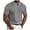 Grey, variant on Men's Muscle V Neck Shirts Slim Fit Short Sleeve Casual Tee for Athletic Build Daily Wear, S, Green