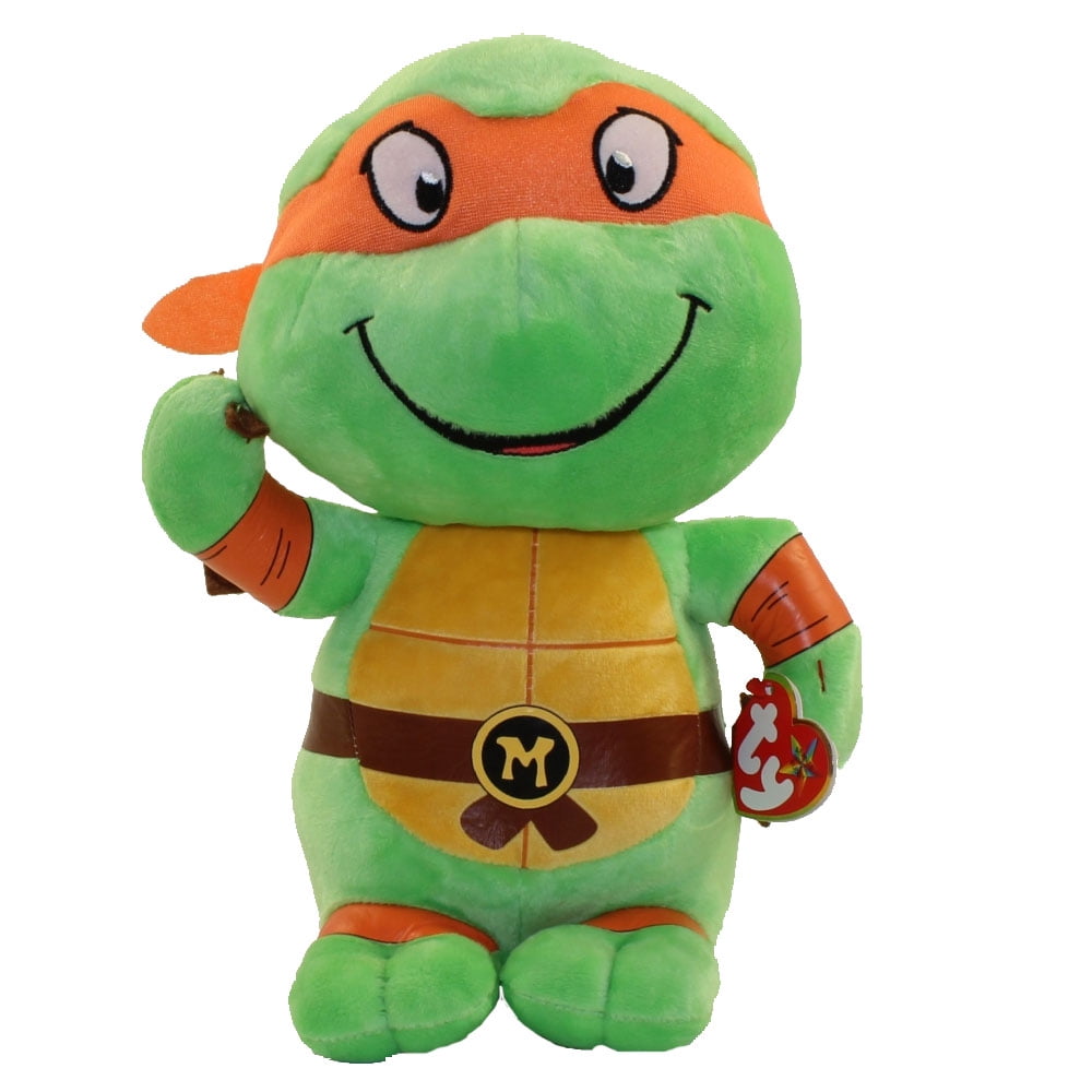 Ty Beanie Ballz 5 Plush Michelangelo The Teenage Mutant Ninja Turtle for sale online 
