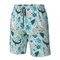 thumbnail image 4 of Fotbe Sea Animal Trajes de Baño Estampados para Hombre, Shorts de Verano de Secado Rápido, Ropa de Playa, Bañadores-Small, 4 of 6