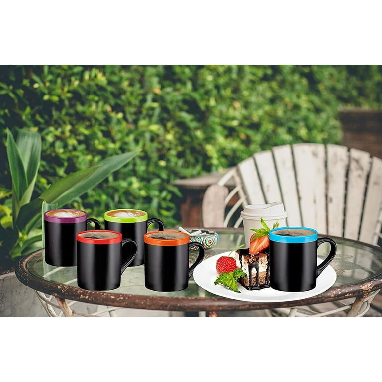Set di 6 tazze in arenaria marrone chiaro Shadow | Maisons du Monde
