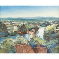 thumbnail image 3 of Emile Othon Friesz 24x20 Black Modern Framed Museum Art Print Titled - View to the Horizon, 3 of 5