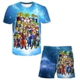 thumbnail image 1 of Seven Dragon Ball Boys Suit Traje de baño para niños Traje de baño de dos piezas Traje de baño para niños Pantalones cortos de manga corta Traje de baño Beach Suit90 Gao Jinjia LED, 1 of 2