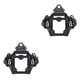 thumbnail image 2 of Toystoory WOSPORT, adaptador de montaje para casco de al aire libre, soporte montado en tornillo, accesorio de Base, repuesto de piezas de repuesto Negro 2piezas Toystoory CBP378675, 2 of 5