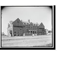 thumbnail image 2 of Historic Framed Print, Wright Hall, Alma College, Alma, Michigan, 17-7/8" x 21-7/8", 2 of 9