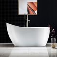 thumbnail image 5 of WOODBRIDGE 54" Freestanding Bathtub Contemporary Soaking Tub BTA1507-C, 5 of 8