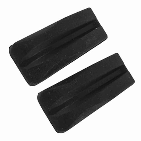 Nieyigj Archery Recurve Bow Rubber Shock Absorber Dampener Stabilizer Accessory String Silencer and Vibration Reducer for Target Practice and Hunting 2 Pieces Set (Black)