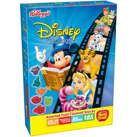 Kellogg's Disney Classics Assorted Fruit Flavored Snacks Pouches, 9 Oz. 10 Count