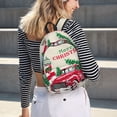 thumbnail image 5 of Vsdgher Merry Christmas 1 Print Canvas Backpack Travel Rucksack Unisex Knapsack 15.7/17.7Inch Laptop Backpack for Work,College-Medium, 5 of 5
