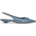 thumbnail image 2 of Sam Edelman Women's Aggie Pointed Toe Slingback Flat Dark Coastal Blue 10.5M, 2 of 6