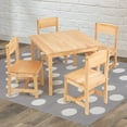 thumbnail image 5 of KidKraft Table de ferme et 4 chaises - Coloris naturel, 5 of 5