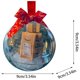 thumbnail image 5 of Bola de adorno navideño Decoraciones para árboles de Navidad Bola transparente Adorno para el hogar Bola colgante Regalo exquisito Caja de regalo, 5 of 5