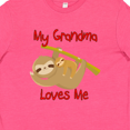 thumbnail image 4 of Inktastic My Grandma Loves Me Sloth Youth T-Shirt, 4 of 5