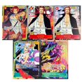 thumbnail image 2 of Juego de cartas de Anime de una pieza, réplica de OPCG, versión japonesa, OP01, Shanks, Nami, Luffy, Roronoa, Zoro Fivean unisex, 2 of 2