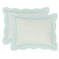thumbnail image 5 of Five Queens Court  Ashford Quilted Sham King - White, 5 of 5