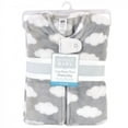 thumbnail image 2 of Hudson Baby Infant Plush Sleeping Bag, Sack, Blanket, Gray Clouds, 12-18 Months, 2 of 2