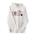 thumbnail image 3 of Hauaitttt DOD IS Long Sleeved Hooded Pullover Hoodie Zip up Hoodie Woman Casual Womens Sweat Shirts Thin Womens Dress Jacket Women Sweatshirt Dress Women Hoodies Sweatshirts Sweatshirt Zipper Hoodie, 3 of 3