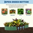 thumbnail image 4 of GloryStar Outdoor Galvanized Raised Bed, Metal Planter Box for Gardening, Rust-Resistant and Simple Assembly, 4 of 8