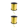 thumbnail image 4 of Naiovety Globo Curling Ribbon Wrap Carrete Correa Decorativa Fiesta de Navidad Decoración Cuerda Niños para decorar Accesorios Amarillo Amarillo 2piezas, 4 of 6