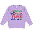 thumbnail image 2 of Inktastic Monster Truck Future Driver Toddler Sweatshirt, 2 of 4