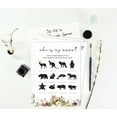 thumbnail image 5 of Inkdotpot My Mommy Name Activity Cards Deer Animal Baby Shower 50 Sheets Who Is My Mommy Its A Boy Its A Girl Baby Shower Game, 5 of 6