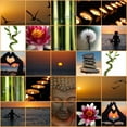 thumbnail image 2 of Mosaic Feng Shui Zen Wall Decal by Wallmonkeys Peel and Stick Graphic (36 in H x 36 in W) WM345460, 2 of 4