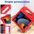 thumbnail image 3 of iPad Air 2 & Air 1st Case for Kids, iPad 6th/5th Generation Case for Kids (9.7-inch, 2018/2017), iPad Pro 9.7 Case w/Bulit-in Screen Protector & Pencil Holder, Shockproof Handle Stand Cover, 3 of 7