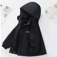 thumbnail image 4 of Trikvn Boys Hooded Winter Coat Fleece Lined Warm Jacket Windproof Zip Up Parka Outerwear for Cold Weather Outdoor Hiking Heavyweight Snow Coat Kids Apparel, 4 of 8