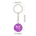 thumbnail image 3 of Uutvery Disco Ball Keychain,Mini Keychains Party Favors,Mini Disco Ball Key Chain Party Favors, Christmas Hanging Ball Decoration,Disco Ball Accessories for 70s 80s Disco-Party Supplies, 3 of 6