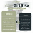 thumbnail image 3 of Oryxearth OGMR105 Upgrade Mini Dirt Bike, 105cc 4-Stroke Gas Powered Off Road Bike for Teens and Adult, 24mph, Up to 165 LBS, Racing Yellow, 3 of 7