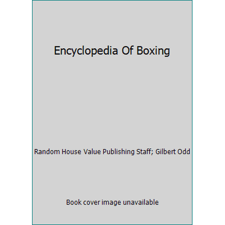 Encyclopedia Of Boxing [Hardcover - Used]