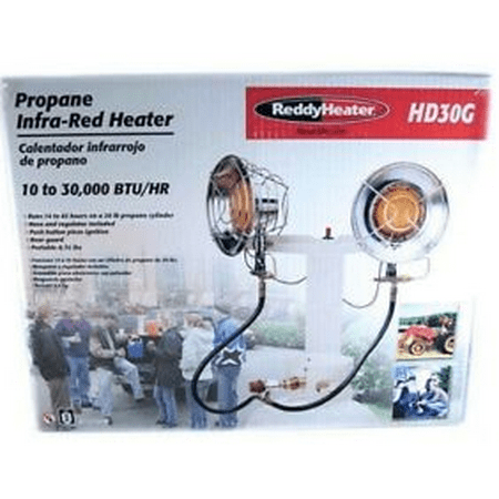 Reddy Heater Heat Demon 10 - 30,000 BTU Propane Tank-Top Radiant Heater #HD30G