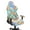 Sea Turtle Plumeria, variant on Jiueut Boho Mandala Print Gaming Chair Cover with Armrest Cover, Anti Slip Computer Chair Slipcovers Washable High Back Chairs Protection with Zipper
