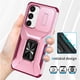 thumbnail image 2 of Funda para GANGXUN Samsung Galaxy S24 Plus - Soporte metálico, Función magnética, Rosa, 2 of 5