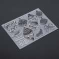 thumbnail image 3 of Patrón de Navidad ANGGREK rectangular transparente reciclable duradero para niños y niñas, 3 of 8
