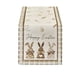 thumbnail image 2 of Cute Rabbits Radish Eggs Themed Tablecloth Linen Printed Table Flag Easter Restaurant Decoration 4 Sizes Available, 2 of 6